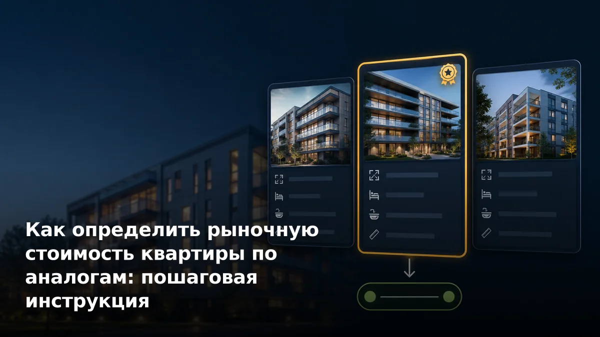 Как определить рыночную стоимость квартиры по аналогам: пошаговая инструкция