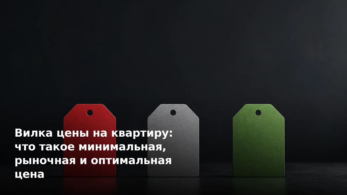 Вилка цены на квартиру: что такое минимальная, рыночная и оптимальная цена