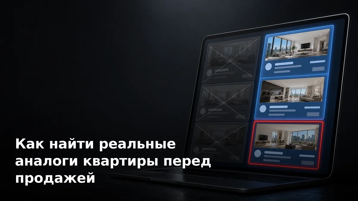Как найти реальные аналоги квартиры перед продажей